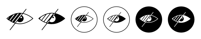 No Eye vector