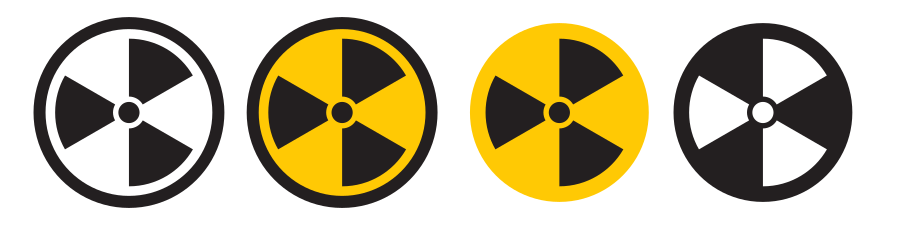 Nuclear Symbol Icon SVG