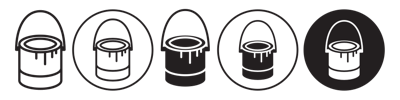 Paint Bucket Icon vector