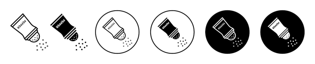 Pepper Shaker Icon vector
