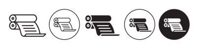 Printing Press Icon vector