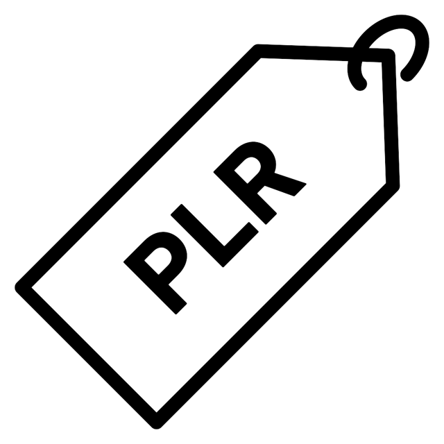 Private Label Rights Icon vector