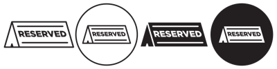 Reserved Icon vector