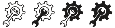 Resolve Icon vector