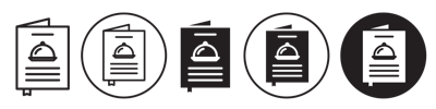Restuarant Menu Card vector