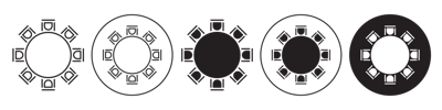 Round Table Icon vector