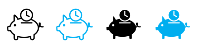 Save Time Icon vector