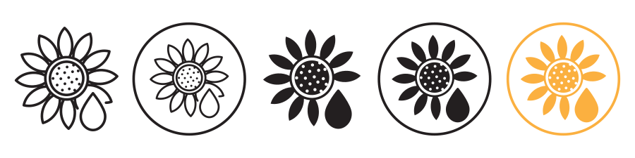 Sunflower Oil Icon SVG