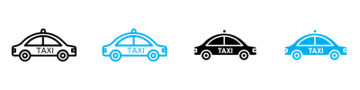 Taxi Icon vector