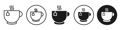 Tea Cup Icon vector