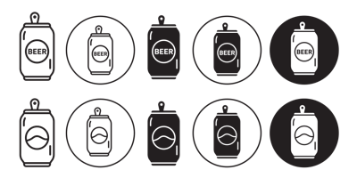 Tin Can Icon vector