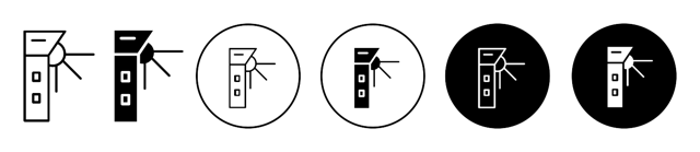 Turnstile Icon vector