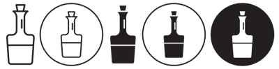 Vinegar Icon vector