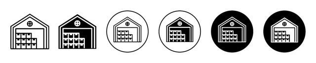 Warehouse Icon vector