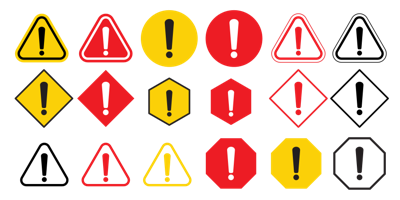 Warning Icon vector